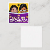 CBC The Secret Life of Canada Mitteilungskarte (Vorne/Hinten)