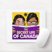 CBC The Secret Life of Canada Mousepad (Mit Mouse)