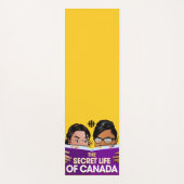 CBC The Secret Life of Canada Yogamatte (Vorderseite)