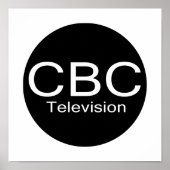 CBC TV Alt-Logo Poster (Vorne)