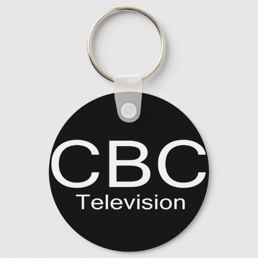 CBC TV Alt-Logo Schlüsselanhänger (Vorderseite)