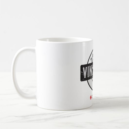 CBC Vinyl Stich Kaffeetasse (Links)