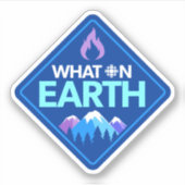 CBC - Was-auf-Erde-Aufkleber Aufkleber (Vorderseite)