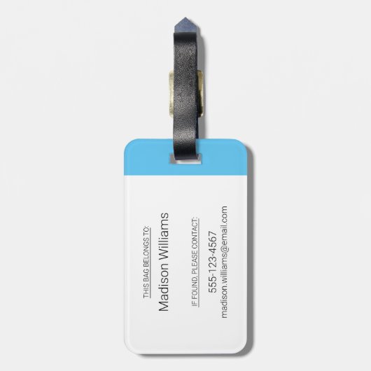 CBC - Was auf Erden Gepäckanhänger (Rückseite vertikal)