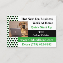 CBD 2 mit Seiten versehen Visitenkarte
