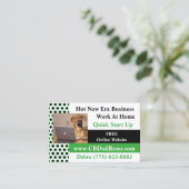 CBD 2 mit Seiten versehen Visitenkarte (Stehend Vorderseite)