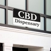 CBD Dispensure Banner (Äußeres Gebäude)