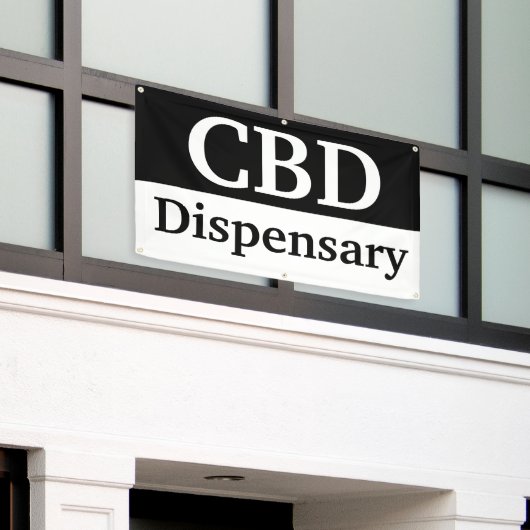 CBD Dispensure Banner (Äußeres Gebäude)