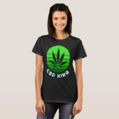 CBD King Capsule Oil Vape CBD Angstschmerzlinderun T-Shirt (Vorne ganz)