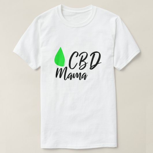 CBD Mutter - CBD T-Shirt (Design vorne)