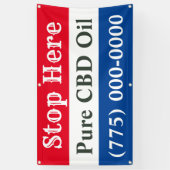 CBD Oil Business Banner (Vertikal)