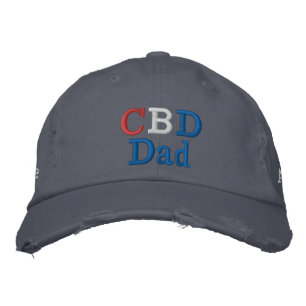 CBD Vater Bestickte Baseballkappe