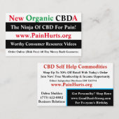 CBD VISITENKARTE (Vorne/Hinten)