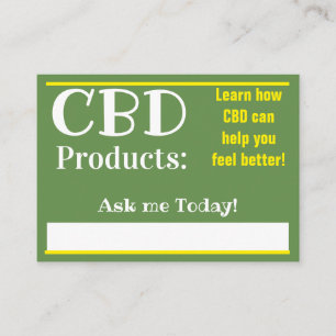 cbd Visitenkarten Visitenkarte