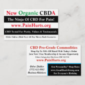 CBDA Visitenkarten Visitenkarte (Vorne/Hinten)