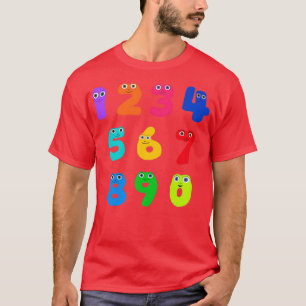 Cbeebies Numberjacks Artwork T-Shirt
