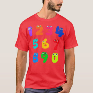 Cbeebies Numberjacks Artwork T-Shirt