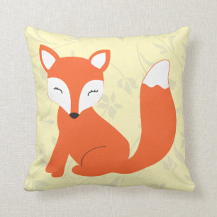 CBendel niedliches gelbes Babyfox-Kissen Kissen