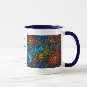 CBjork Avatara-Blumenmuster Tasse