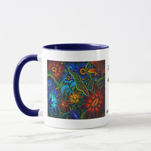 CBjork Avatara-Blumenmuster Tasse (Links)