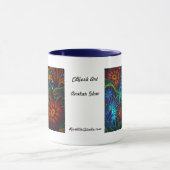 CBjork Avatara-Blumenmuster Tasse (Zentrum)