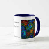 CBjork Avatara-Blumenmuster Tasse (VorderseiteRechts)