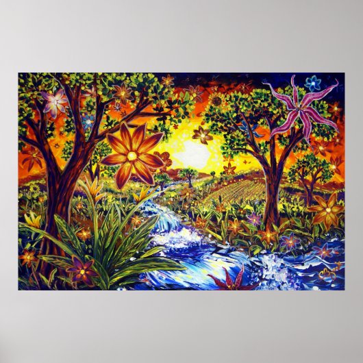 CBjork, BDazzled River Poster (Vorne)