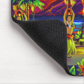 CBjork hawaiische Luau Mausunterlage Mousepad (Ecke)