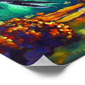 CBjork, maurisches Idol Reef Poster (Ecke)