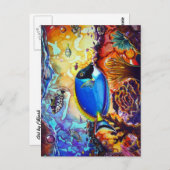 CBjorks Inselriff der Erleuchtung Postkarte (Vorne/Hinten)