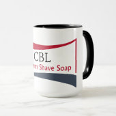 CBL erstklassige Rasur-Seifen-Tasse Tasse (VorderseiteRechts)