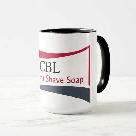 CBL erstklassige Rasur-Seifen-Tasse Tasse (VorderseiteRechts)
