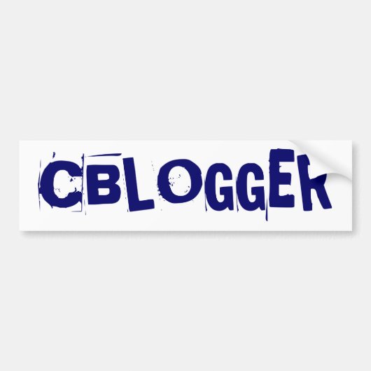 Cblogger Autoaufkleber (Vorne)