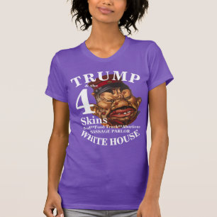 CBP DHS FBI Trump Tot Obituary Service Party Hölle T-Shirt