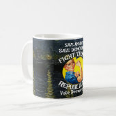 CBP ICE DHS FBI FAMILIEN GESUNDHEITSVERSORGUNG GES KAFFEETASSE (Vorderseite Links)