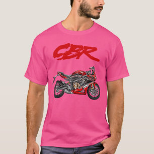 CBR Motorrad Motorrad Straßenrennen Biker Sport T-Shirt