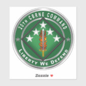 CBRNE-Befehl Aufkleber (Blatt)