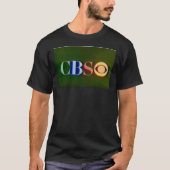 CBS-Logo Spate Sixties Classic T - Shirt (Vorderseite)