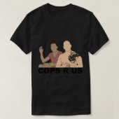 CBS Survivor Sarah &_ Tony- Polizisten R T-Shirt (Design vorne)