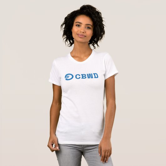 CBWD Oben - Horizontale Vorderseite T-Shirt (Vorne ganz)