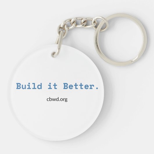 CBWD-Schlüsselkette Schlüsselanhänger (Rückseite)