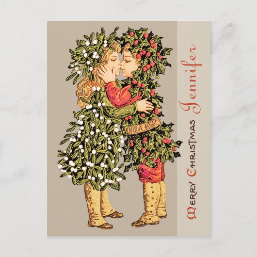 CC0781 Christmas Feiertagspostkarte (Vorderseite)