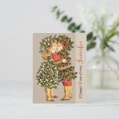 CC0781 Christmas Feiertagspostkarte (Stehend Vorderseite)