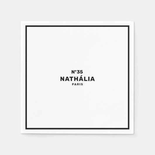 CC (Chic & Classic) Serviette (Vorderseite)