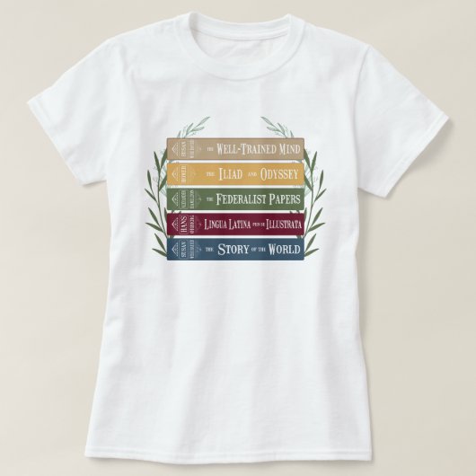 CC Essentials Homeschool Mama CC Gespräche T-Shirt (Design vorne)