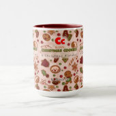 Cc ist für Weihnachtskekse Tasse (Zentrum)