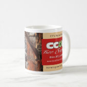 CC&L Tree Service Barred Owl Tasse Design (VorderseiteRechts)