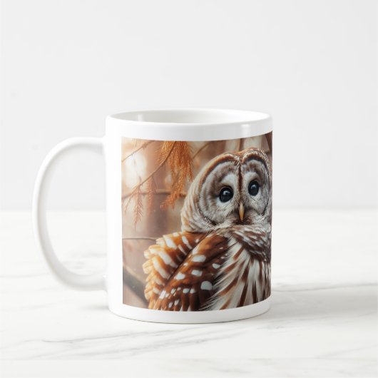 CC&L Tree Service Barred Owl Tasse Design (Links)