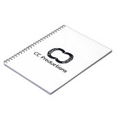 CC Productions Klassisches Spiralheft Notizblock (Linke Seite)