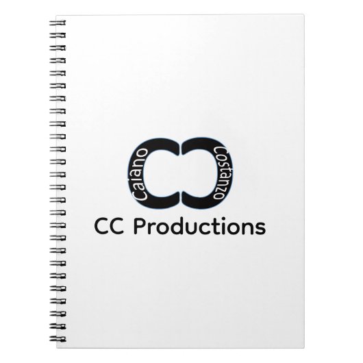 CC Productions Klassisches Spiralheft Notizblock (Vorderseite)